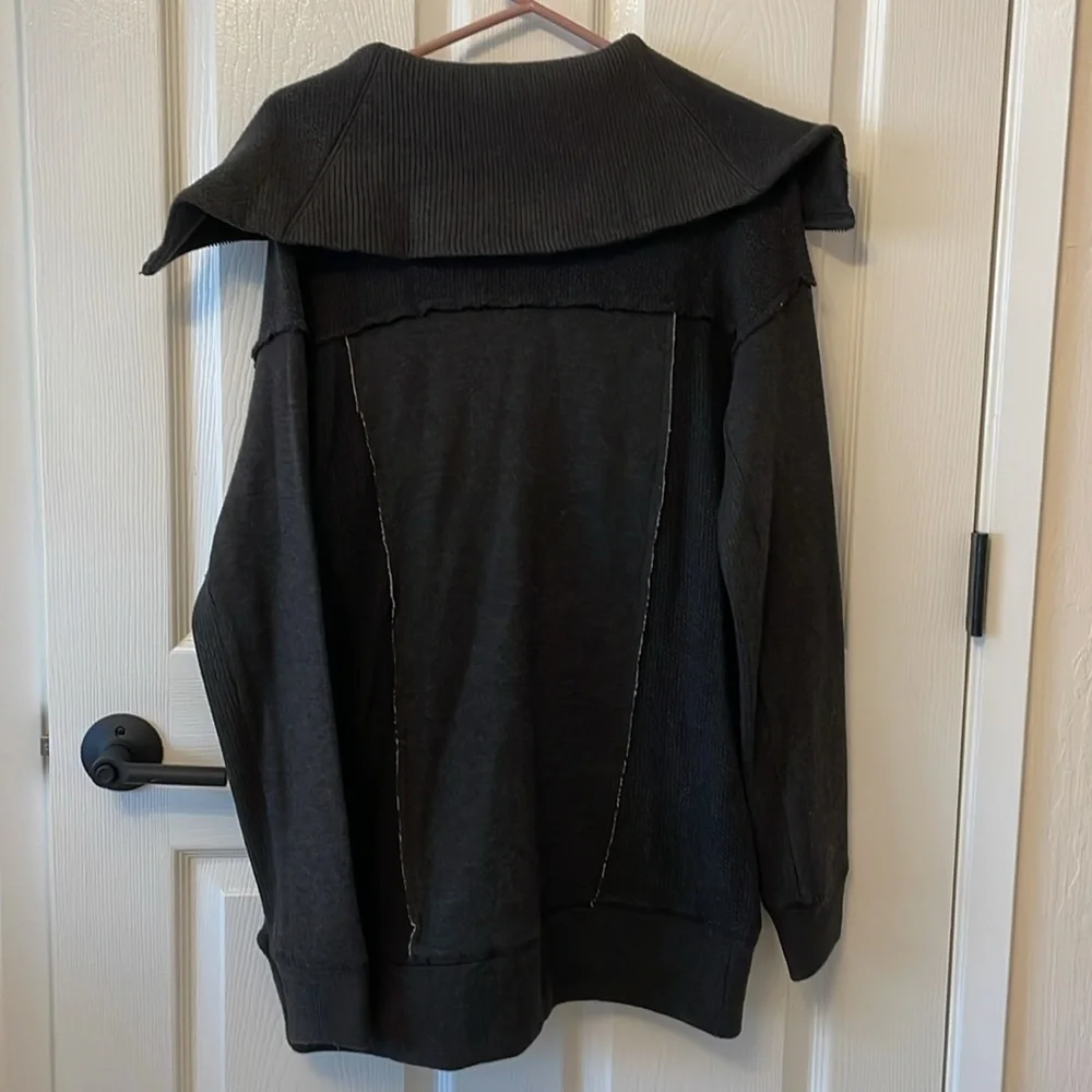 Free People Double Check Cardigan